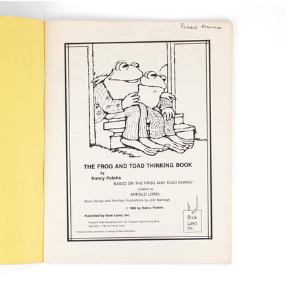 POLETTE, Nancy; Arnold Lobel