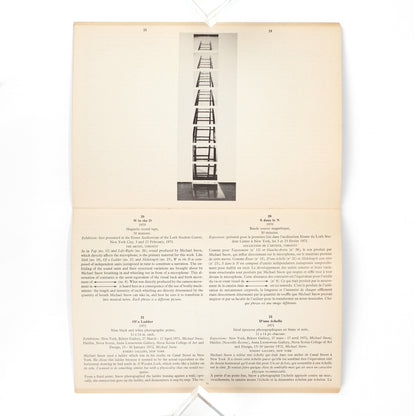 SNOW, Michael; Jonas Mekas, et al., texts