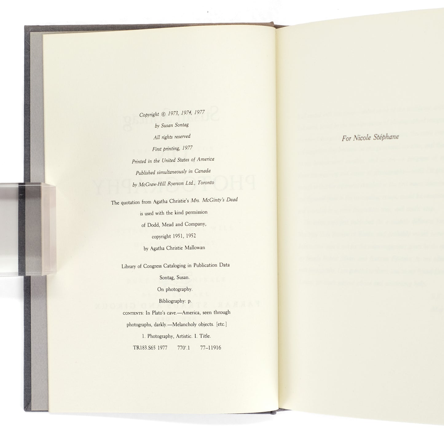 SONTAG, Susan