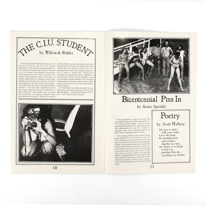 SPRINKLE, Annie, ed.