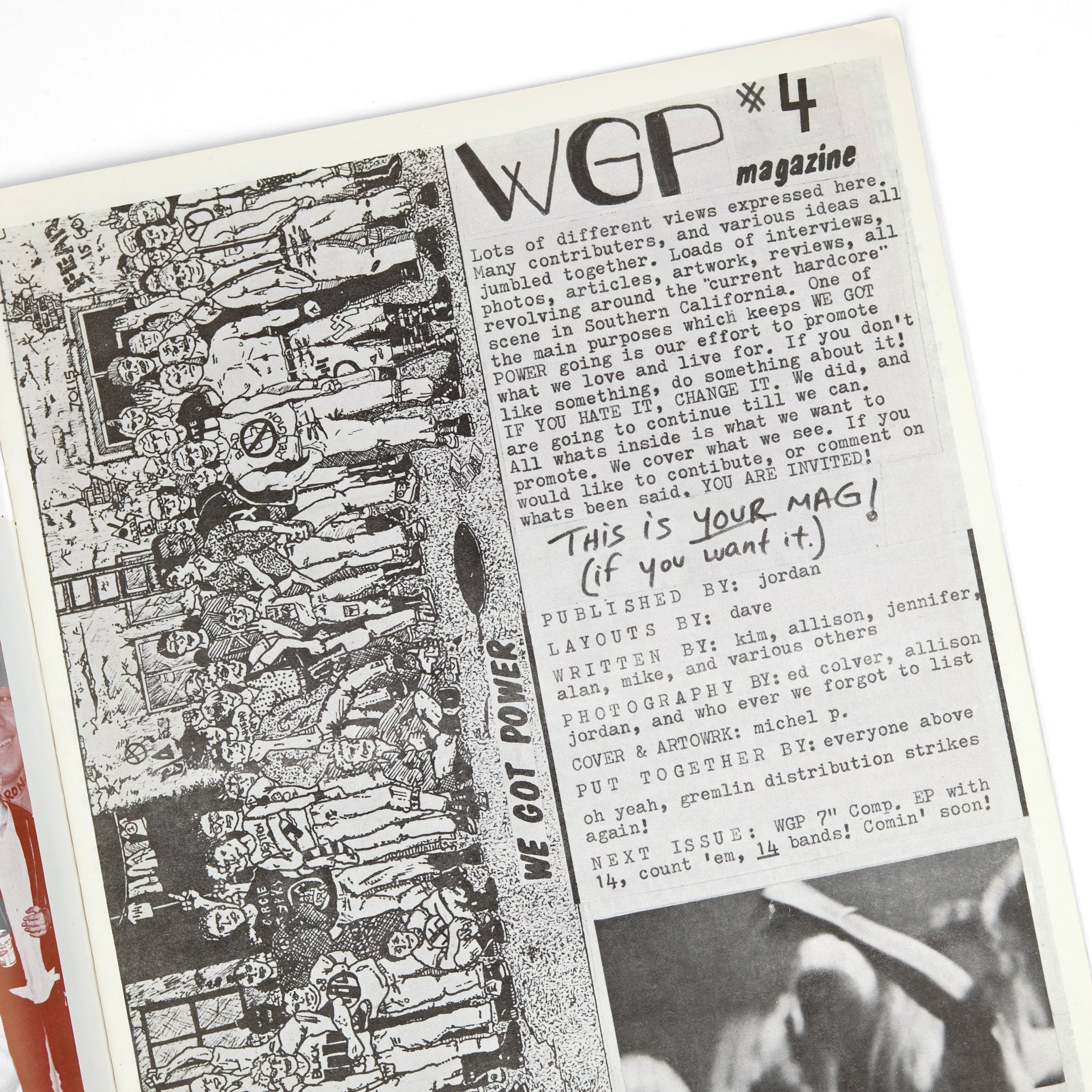 We Got Power Magazine, Number 4 / Harcore Punk Zine 1982