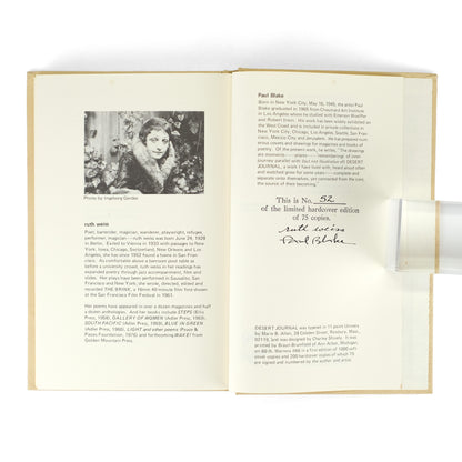 WEISS, ruth; Paul Blake, drawings