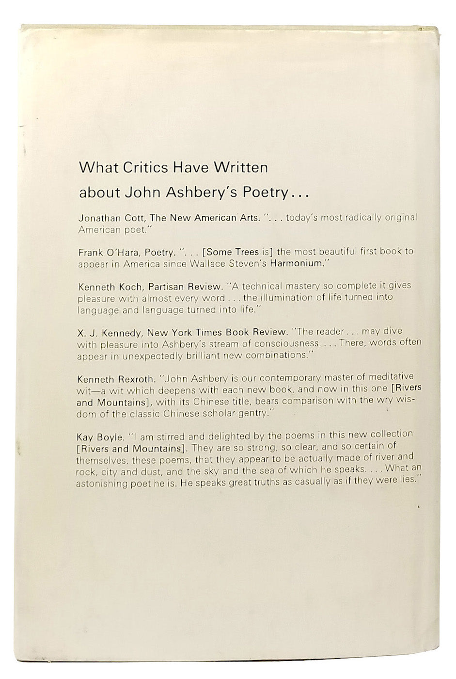 ASHBERY, John