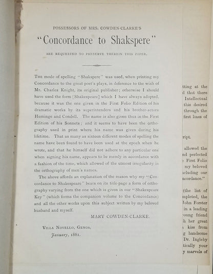 Clarke, Mary Cowden