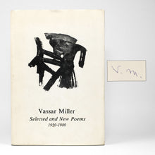 Load image into Gallery viewer, Miller, Vassar